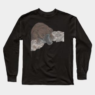 Little Aussie Platypus Long Sleeve T-Shirt